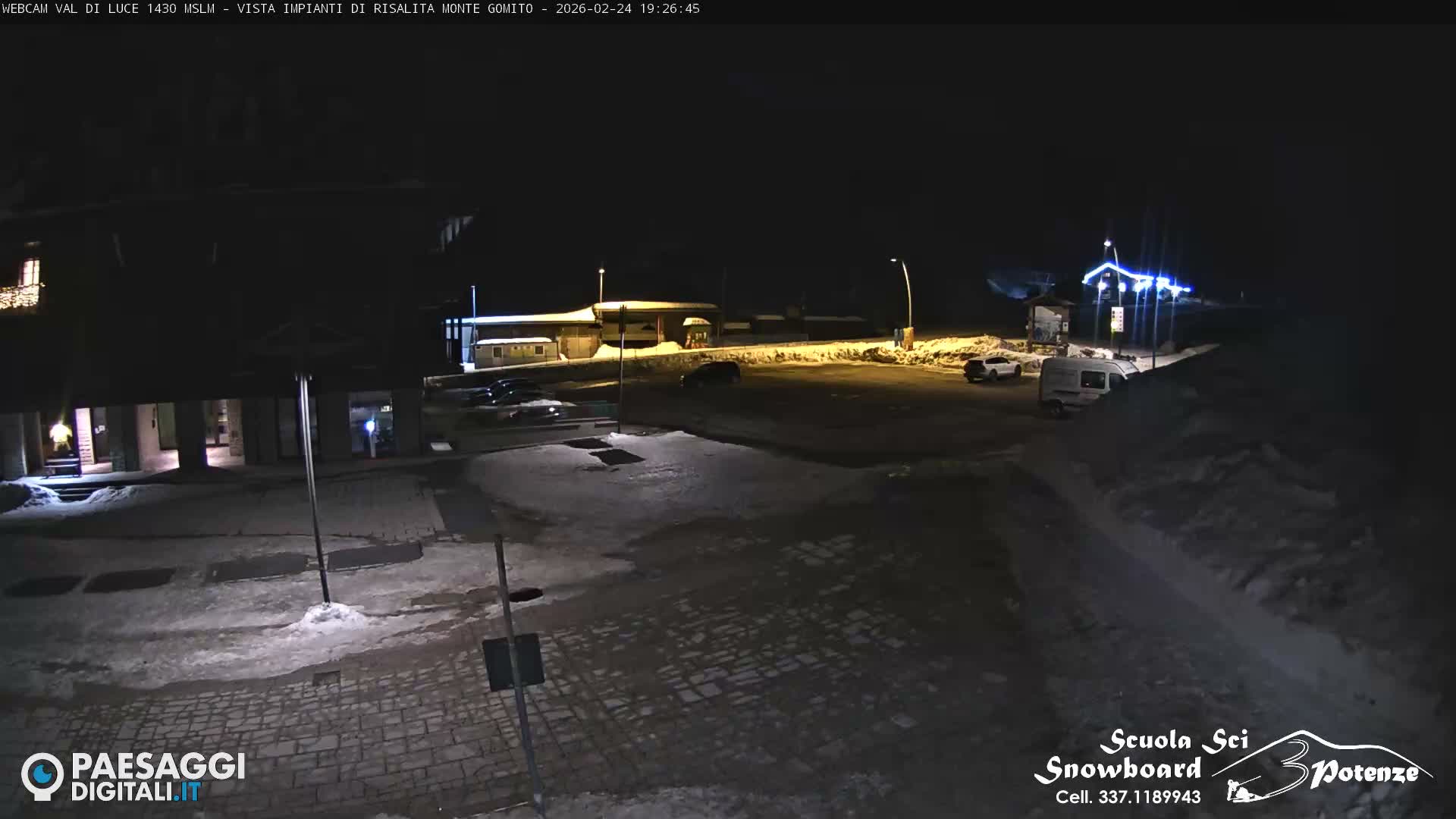  Abetone, Val di Luce Ski Lift Live Cam - Pistoia, Tuscany, Italy