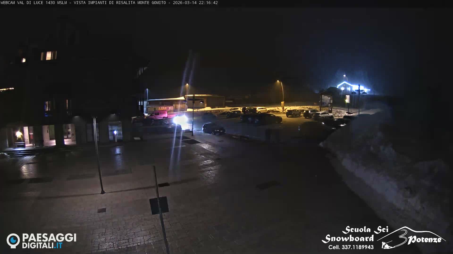  Abetone, Val di Luce Ski Lift Live Cam - Pistoia, Tuscany, Italy