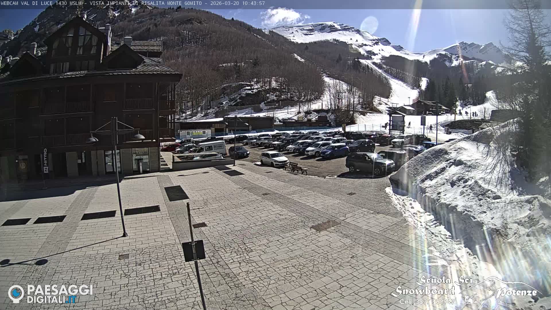  Abetone, Val di Luce Ski Lift Live Cam - Pistoia, Tuscany, Italy