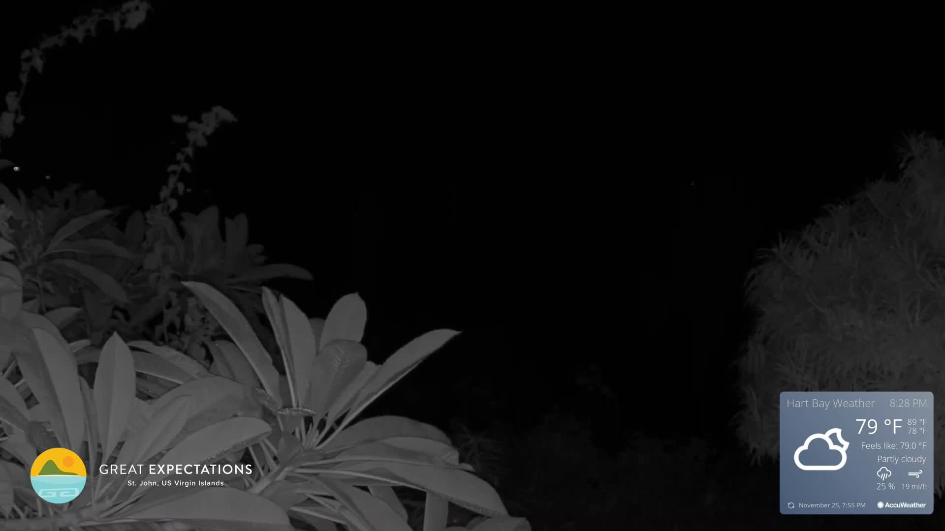 St. John, Hart & Rendezvous Bays Live Cam - Cruz Bay, St. John, United States Virgin Islands, USA