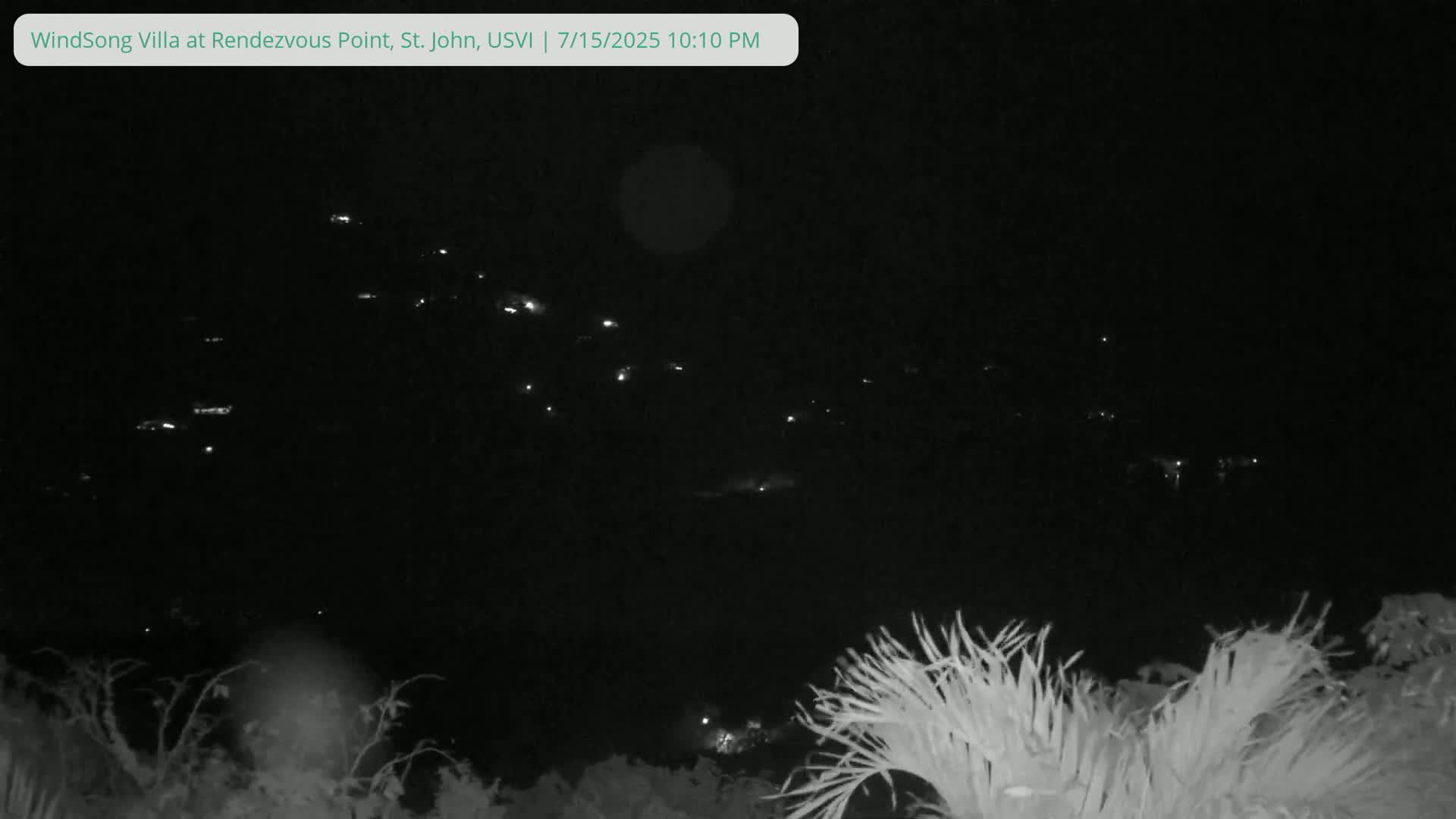 St. John, Fish Bay from Rendezvous and Ditleff Live Cam - Cruz Bay, St. John, United States Virgin Islands, USA