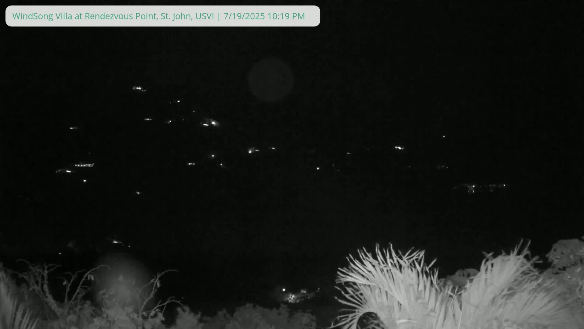 St. John, Fish Bay from Rendezvous and Ditleff Live Cam - Cruz Bay, St. John, United States Virgin Islands, USA