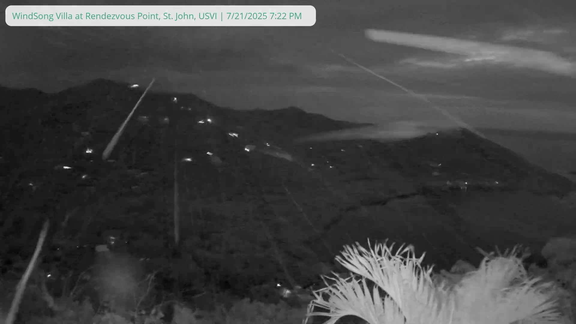 St. John, Fish Bay from Rendezvous and Ditleff Live Cam - Cruz Bay, St. John, United States Virgin Islands, USA
