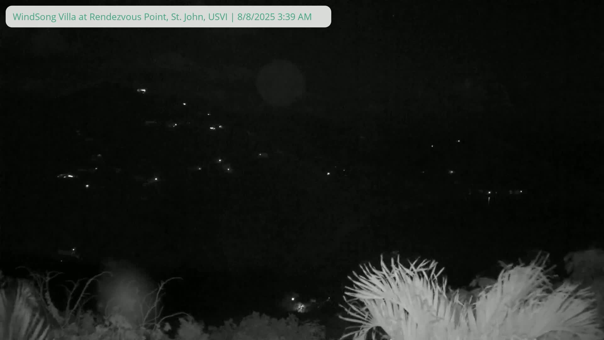 St. John, Fish Bay from Rendezvous and Ditleff Live Cam - Cruz Bay, St. John, United States Virgin Islands, USA