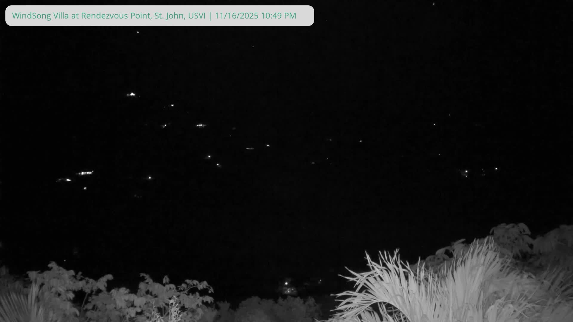 St. John, Fish Bay from Rendezvous and Ditleff Live Cam - Cruz Bay, St. John, United States Virgin Islands, USA