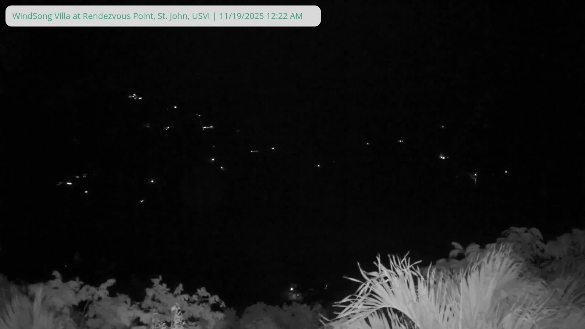 St. John, Fish Bay from Rendezvous and Ditleff Live Cam - Cruz Bay, St. John, United States Virgin Islands, USA