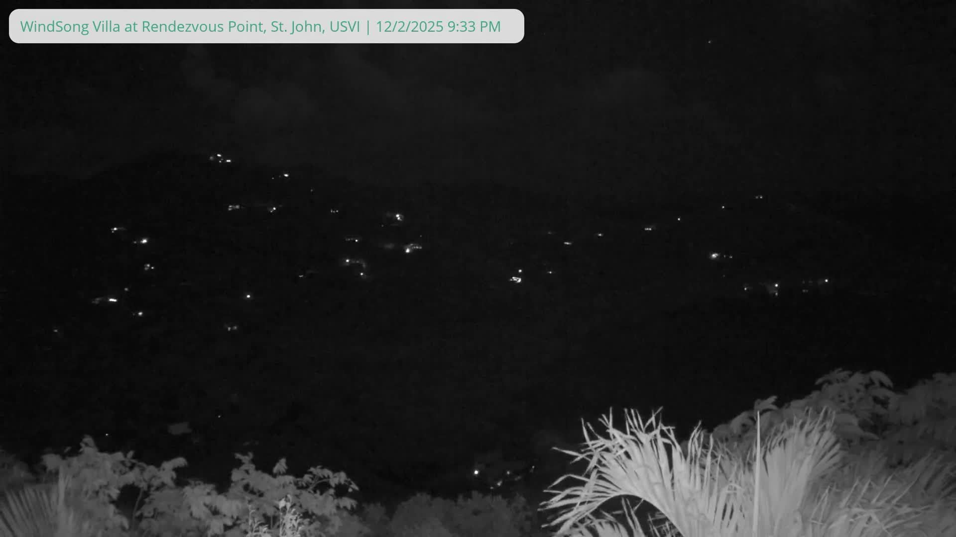 St. John, Fish Bay from Rendezvous and Ditleff Live Cam - Cruz Bay, St. John, United States Virgin Islands, USA