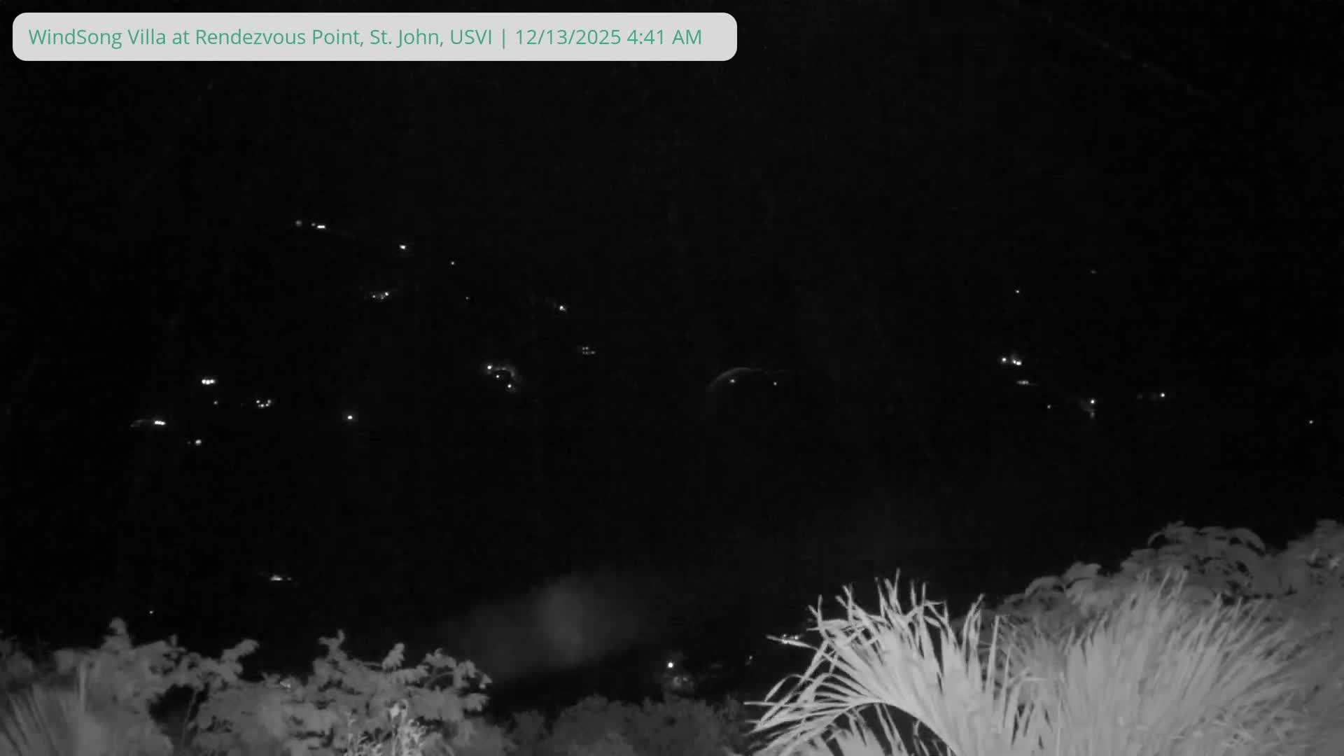 St. John, Fish Bay from Rendezvous and Ditleff Live Cam - Cruz Bay, St. John, United States Virgin Islands, USA