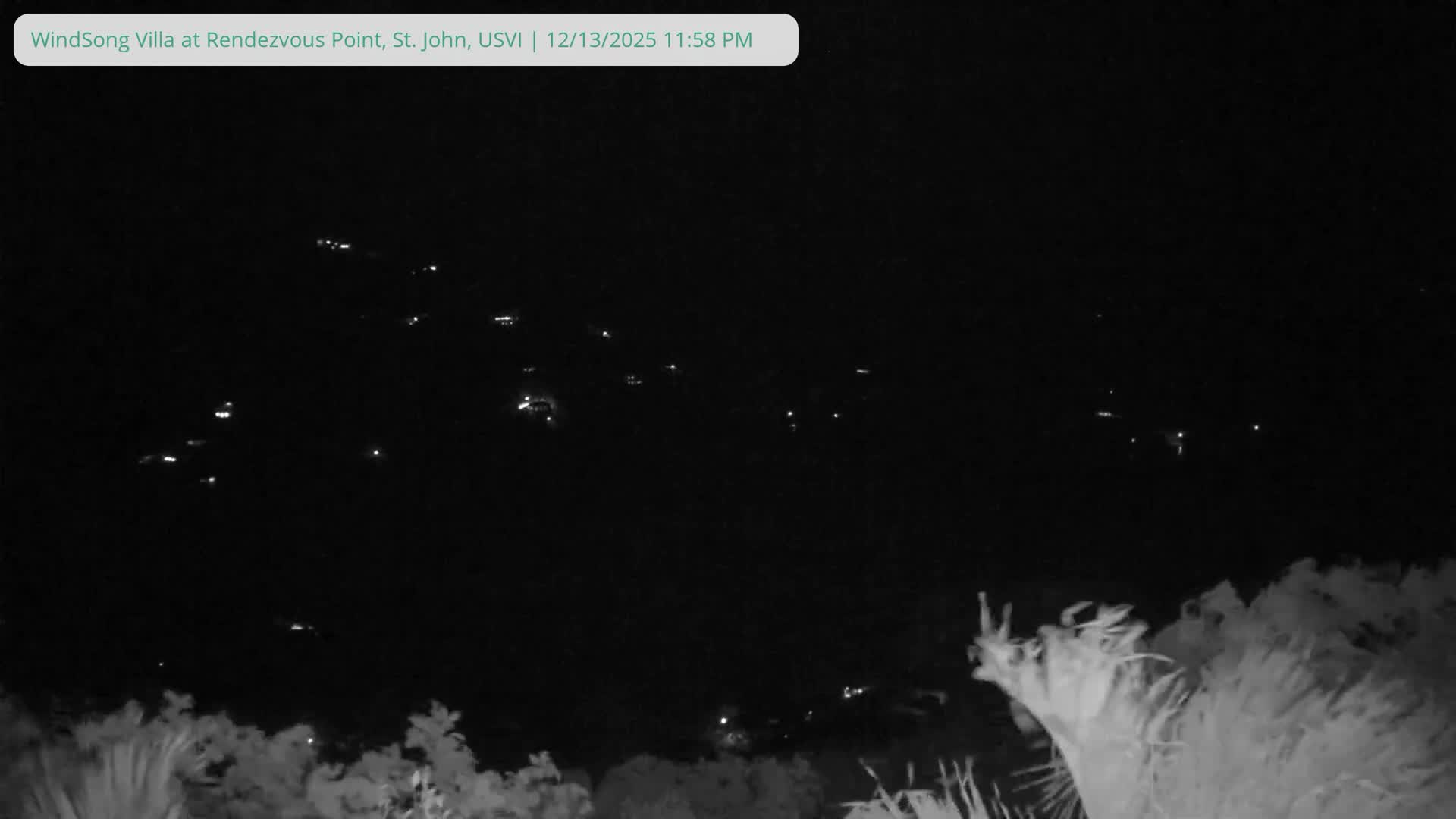 St. John, Fish Bay from Rendezvous and Ditleff Live Cam - Cruz Bay, St. John, United States Virgin Islands, USA