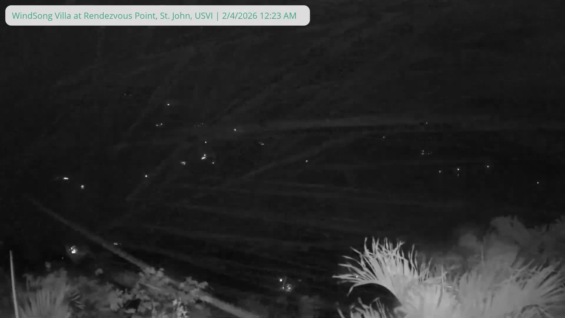 St. John, Fish Bay from Rendezvous and Ditleff Live Cam - Cruz Bay, St. John, United States Virgin Islands, USA