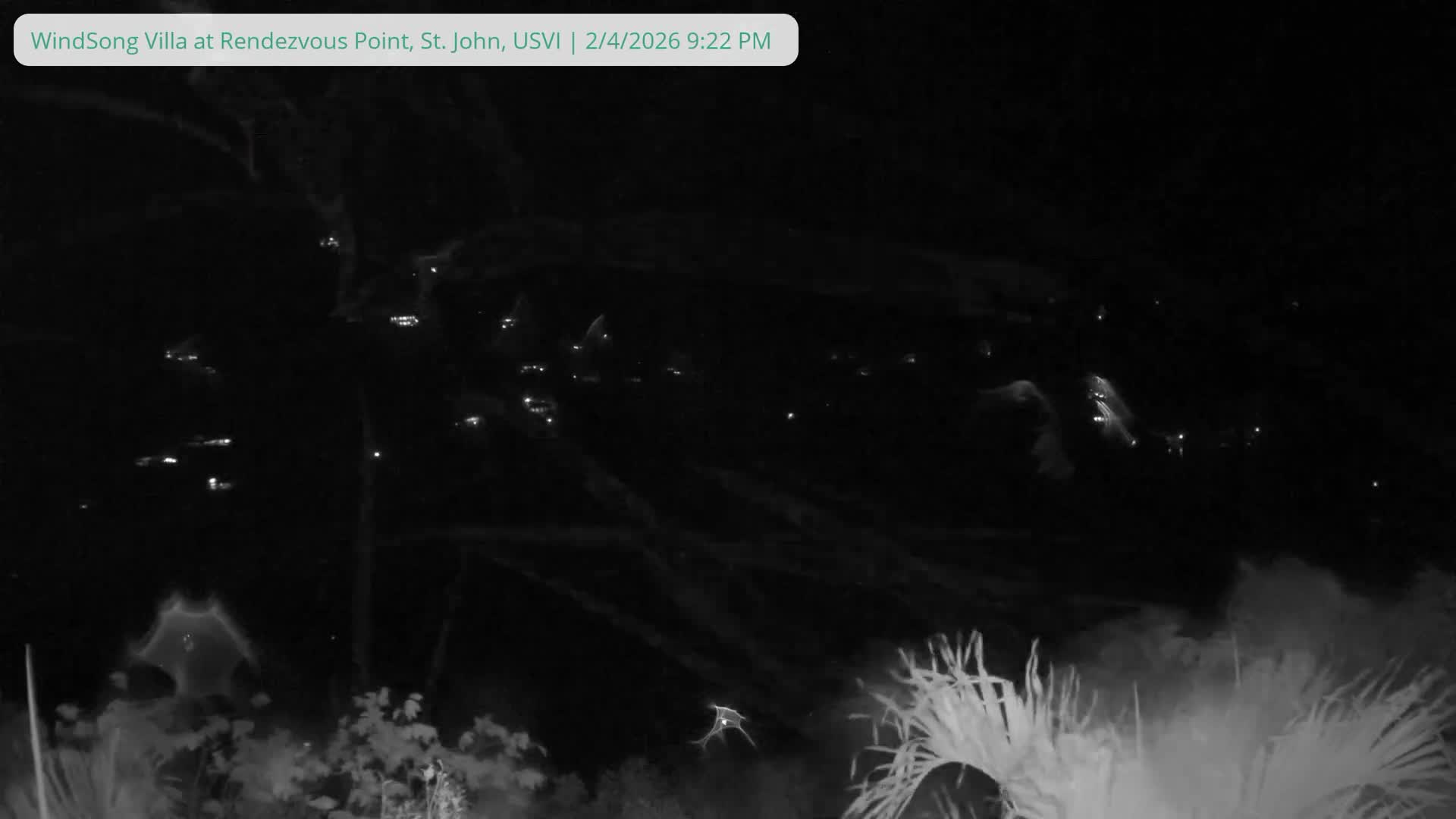 St. John, Fish Bay from Rendezvous and Ditleff Live Cam - Cruz Bay, St. John, United States Virgin Islands, USA