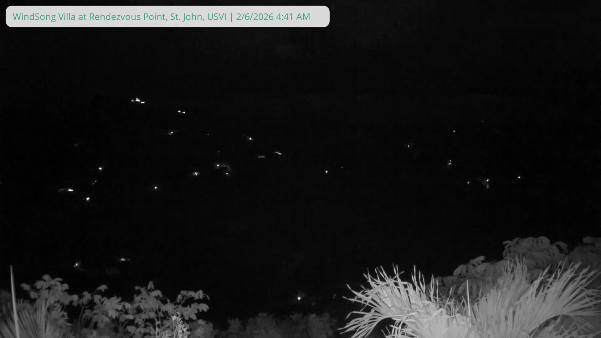 St. John, Fish Bay from Rendezvous and Ditleff Live Cam - Cruz Bay, St. John, United States Virgin Islands, USA