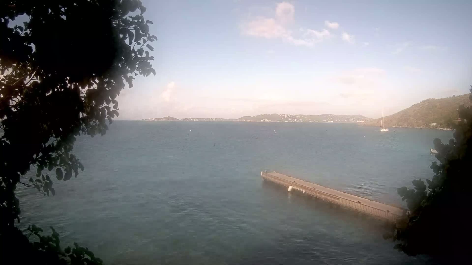 U.S Virgin Island, Lovango Cay Port Live Cam - Lovango Cay, Cruz Bay, St. John, United States Virgin Islands, USA
