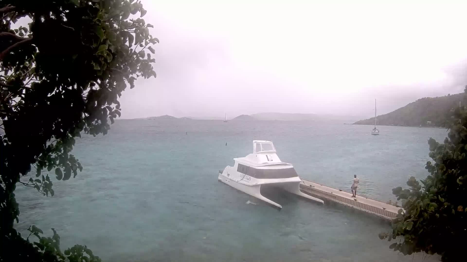 U.S Virgin Island, Lovango Cay Port Live Cam - Lovango Cay, Cruz Bay, St. John, United States Virgin Islands, USA