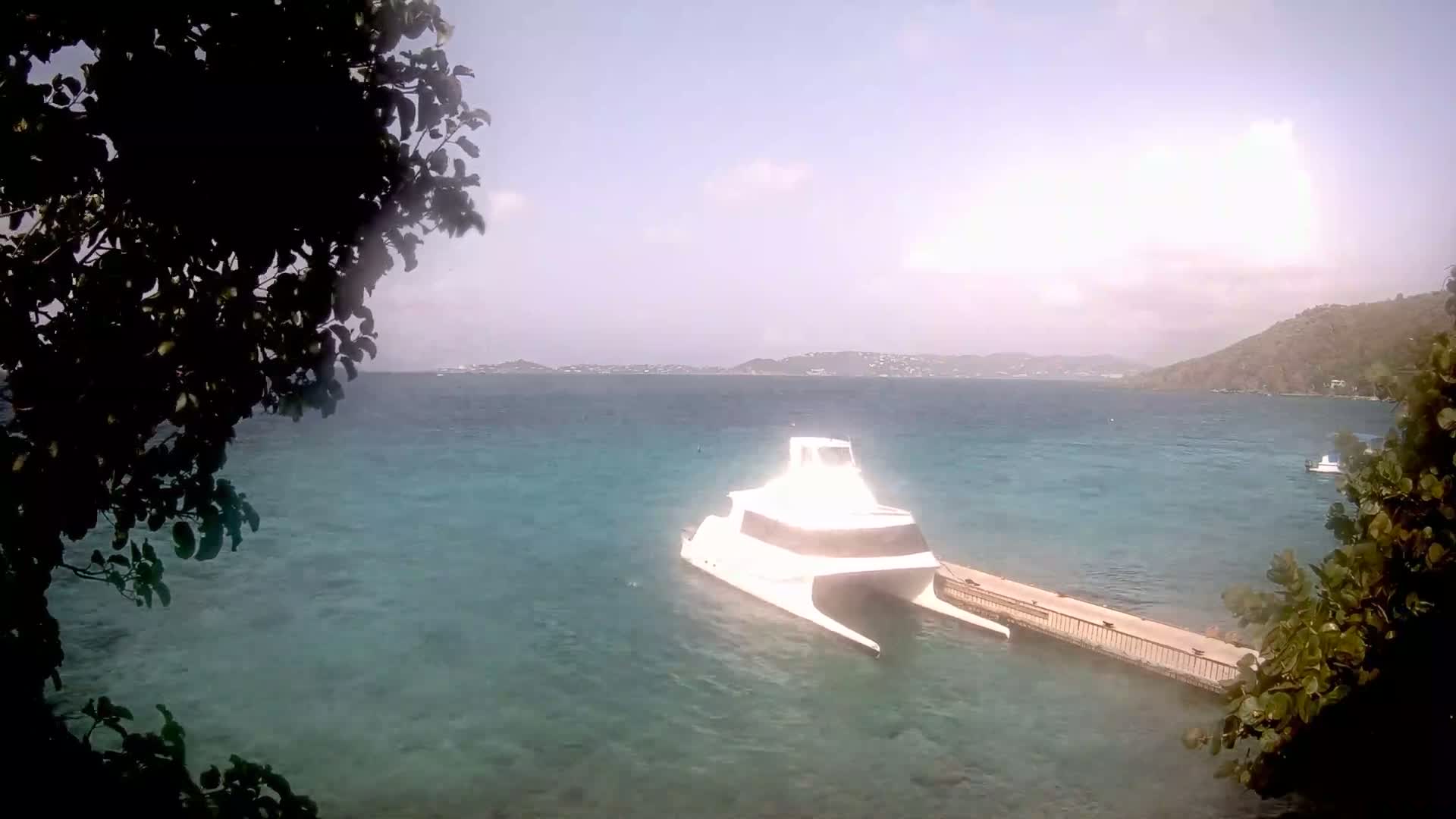 U.S Virgin Island, Lovango Cay Port Live Cam - Lovango Cay, Cruz Bay, St. John, United States Virgin Islands, USA
