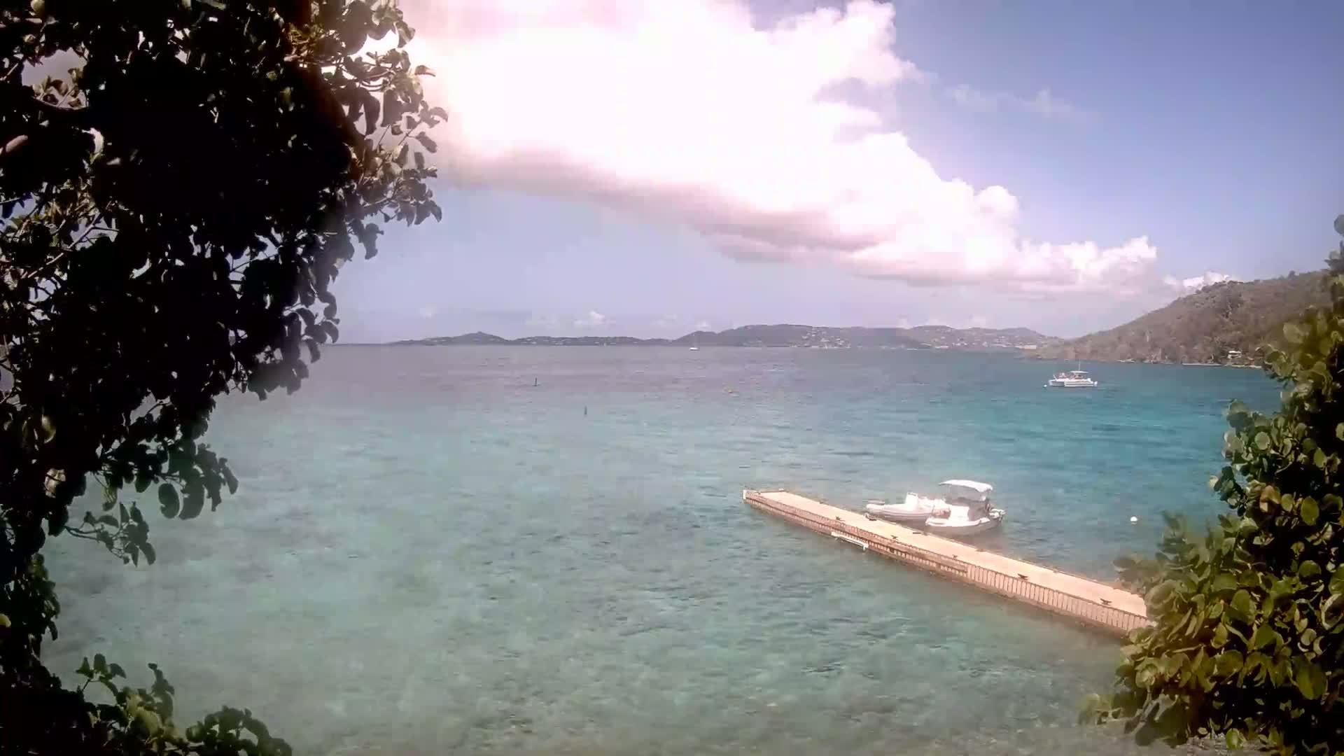 U.S Virgin Island, Lovango Cay Port Live Cam - Lovango Cay, Cruz Bay, St. John, United States Virgin Islands, USA