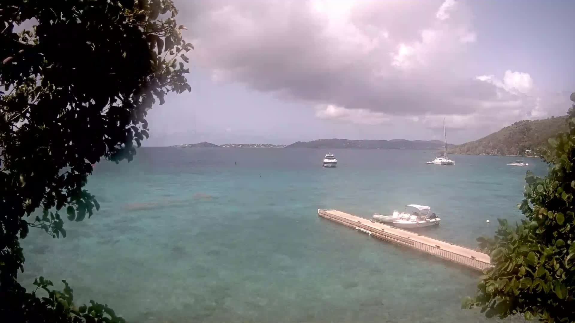 U.S Virgin Island, Lovango Cay Port Live Cam - Lovango Cay, Cruz Bay, St. John, United States Virgin Islands, USA
