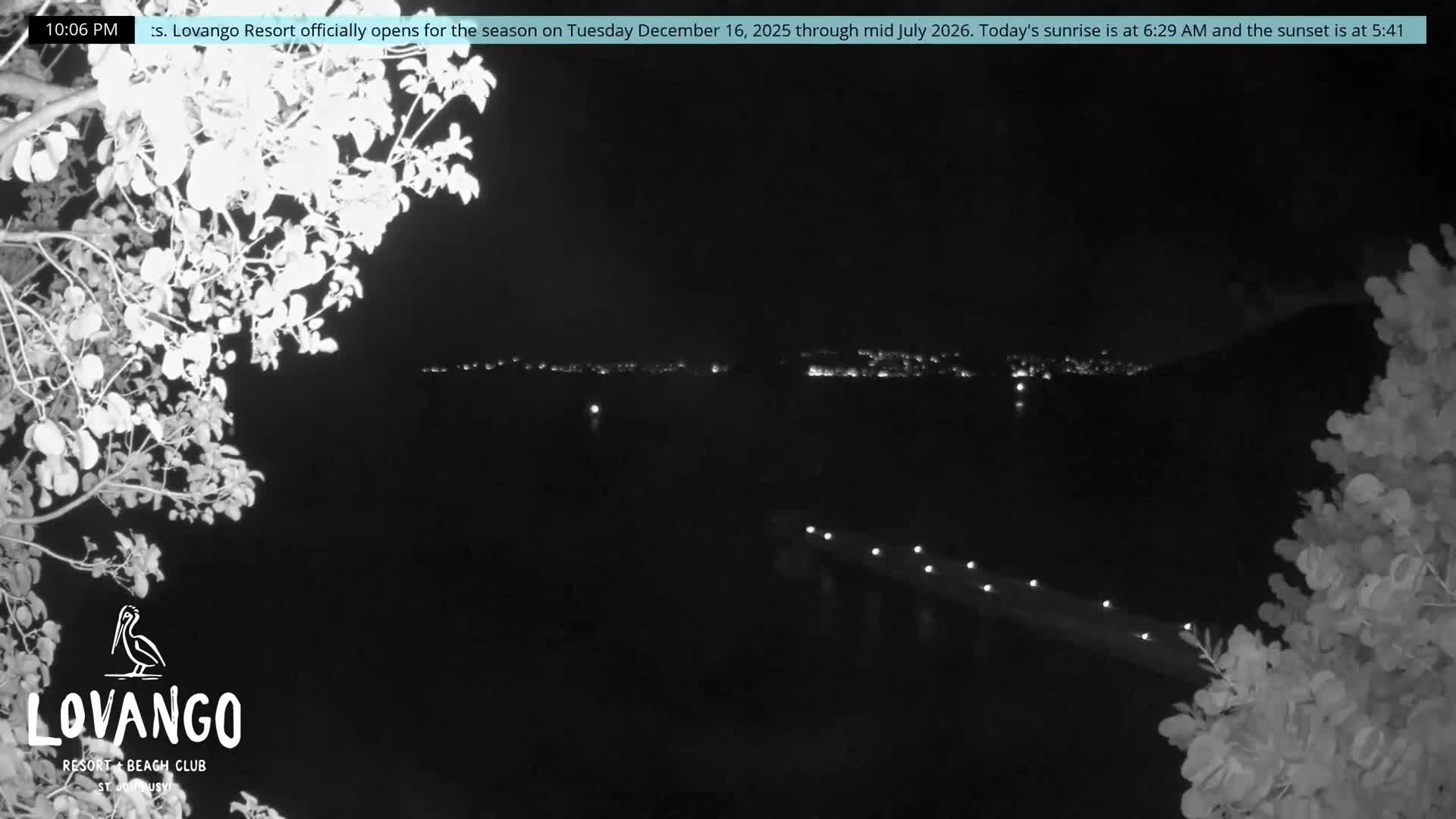 U.S Virgin Island, Lovango Cay Port Live Cam - Lovango Cay, Cruz Bay, St. John, United States Virgin Islands, USA