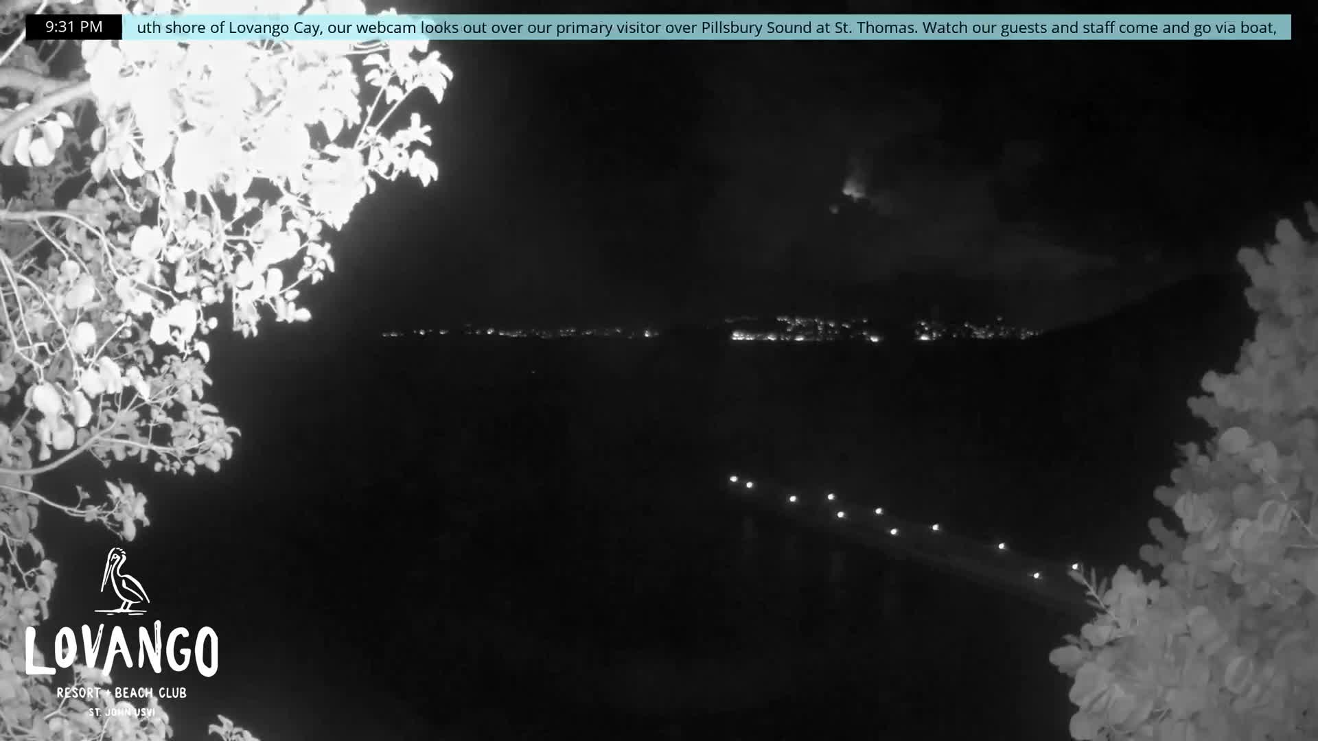 U.S Virgin Island, Lovango Cay Port Live Cam - Lovango Cay, Cruz Bay, St. John, United States Virgin Islands, USA