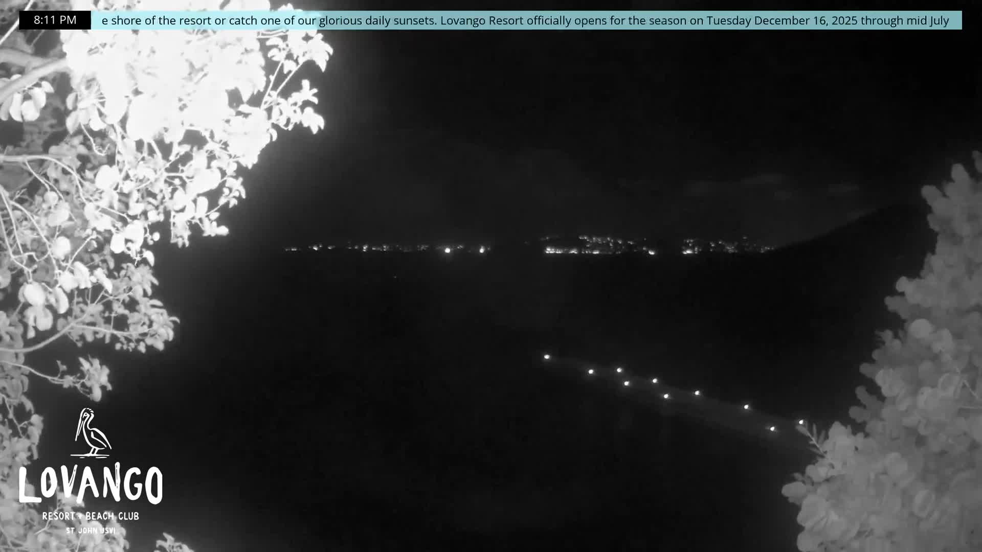 U.S Virgin Island, Lovango Cay Port Live Cam - Lovango Cay, Cruz Bay, St. John, United States Virgin Islands, USA