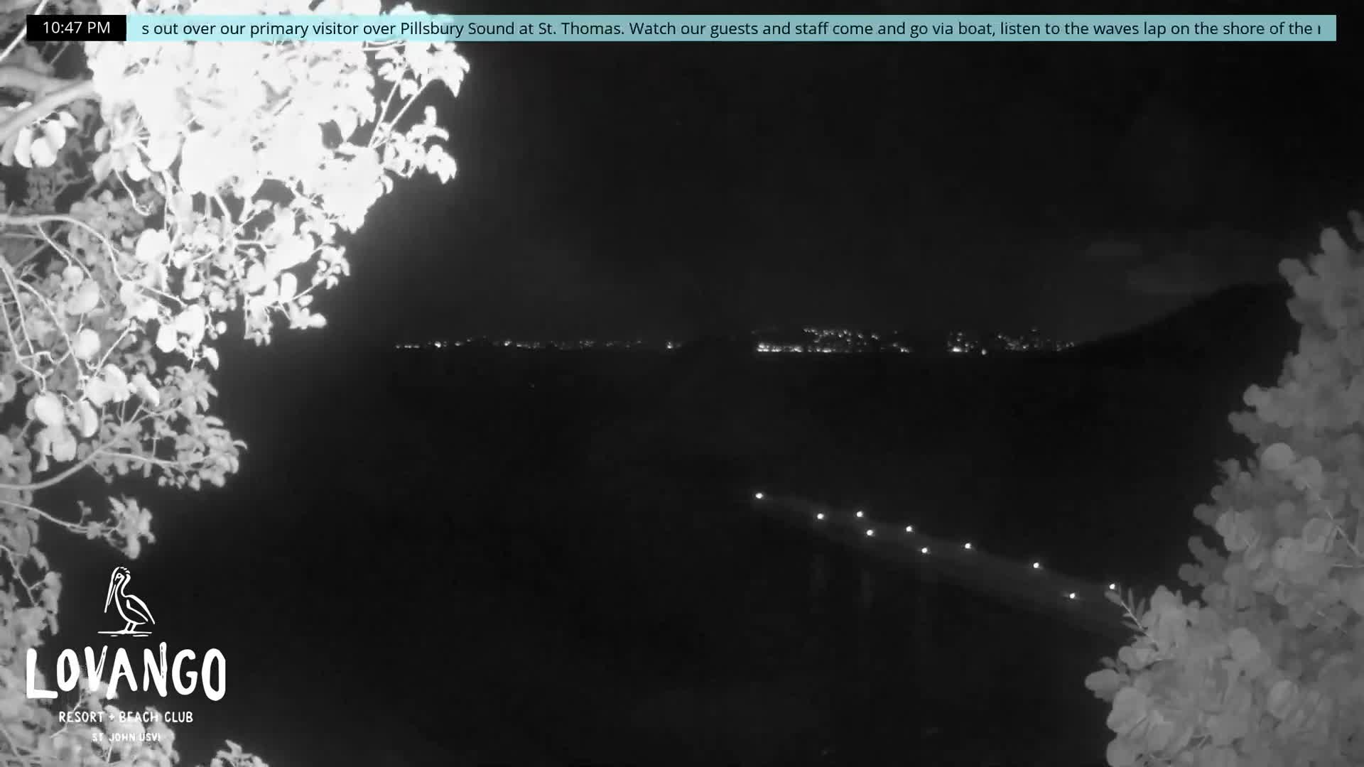 U.S Virgin Island, Lovango Cay Port Live Cam - Lovango Cay, Cruz Bay, St. John, United States Virgin Islands, USA