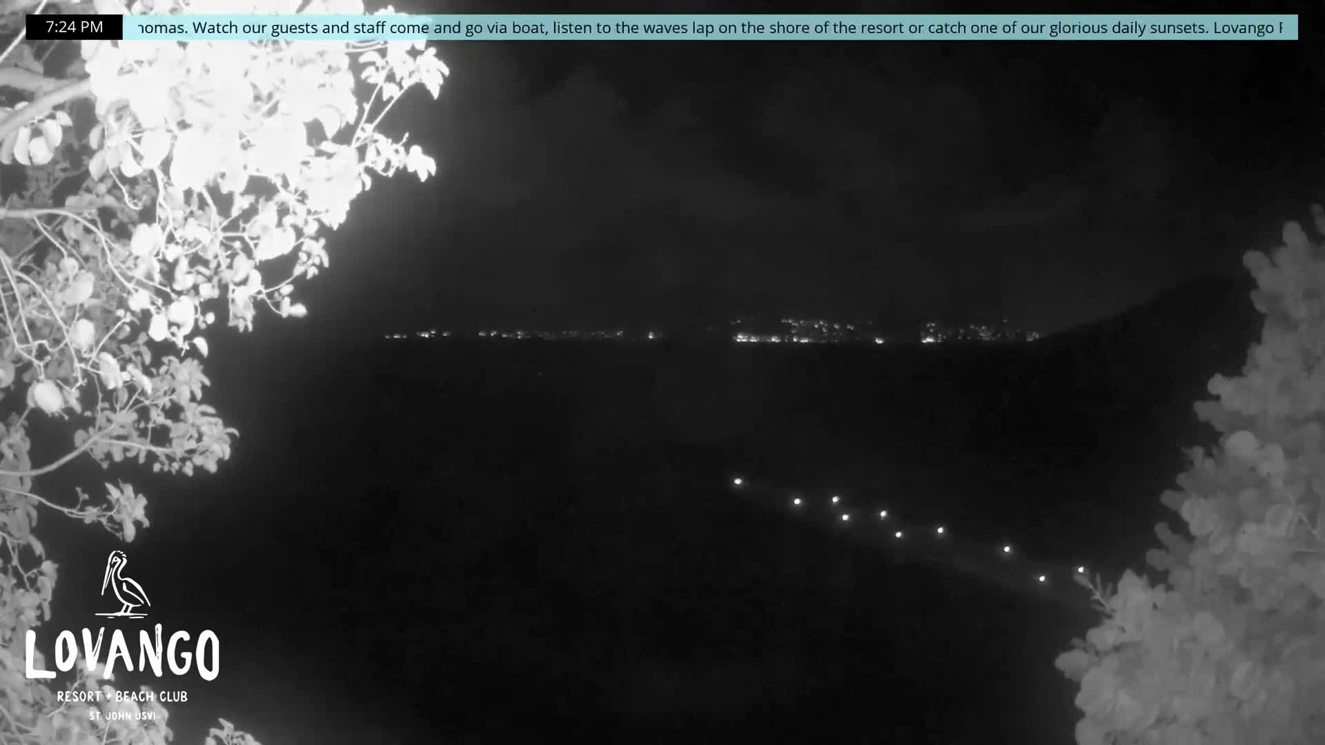 U.S Virgin Island, Lovango Cay Port Live Cam - Lovango Cay, Cruz Bay, St. John, United States Virgin Islands, USA