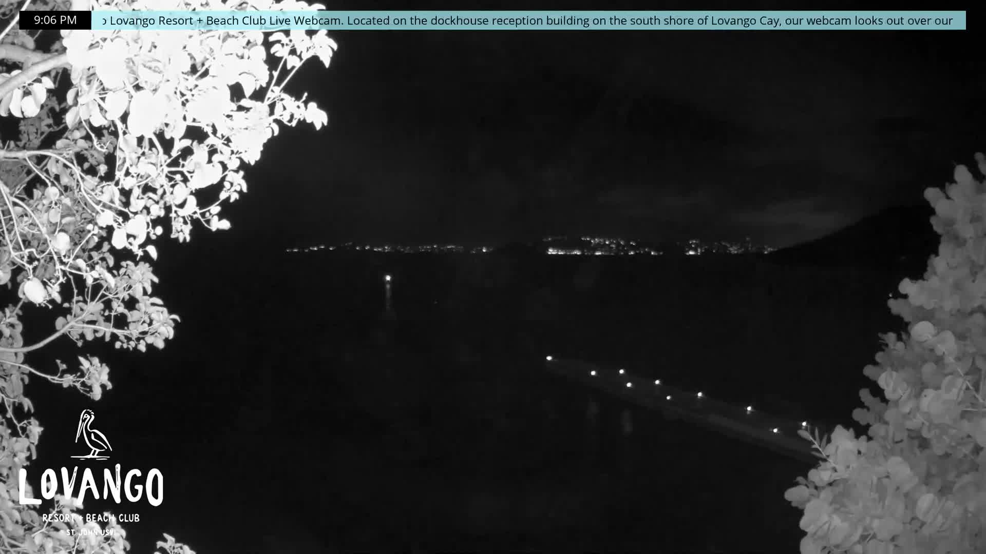 U.S Virgin Island, Lovango Cay Port Live Cam - Lovango Cay, Cruz Bay, St. John, United States Virgin Islands, USA