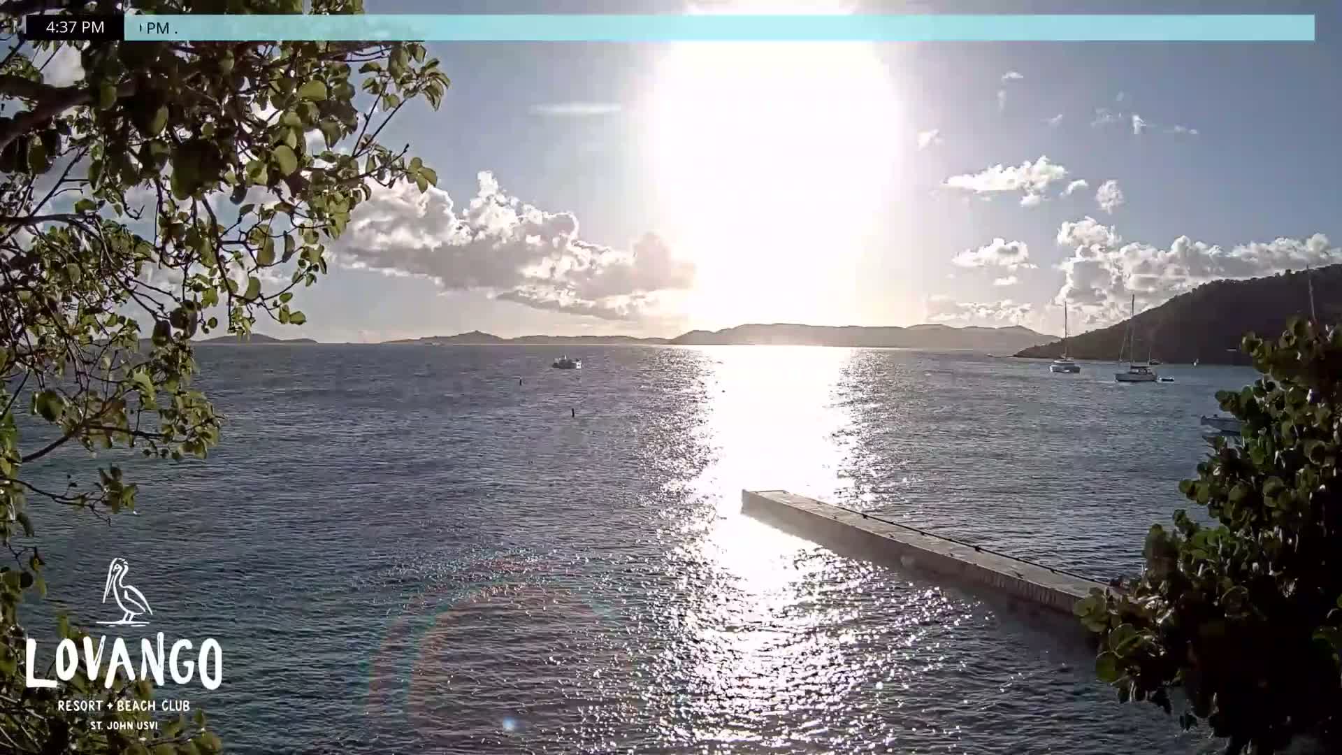 U.S Virgin Island, Lovango Cay Port Live Cam - Lovango Cay, Cruz Bay, St. John, United States Virgin Islands, USA
