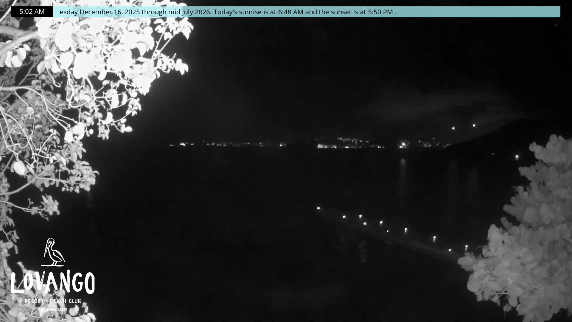 U.S Virgin Island, Lovango Cay Port Live Cam - Lovango Cay, Cruz Bay, St. John, United States Virgin Islands, USA