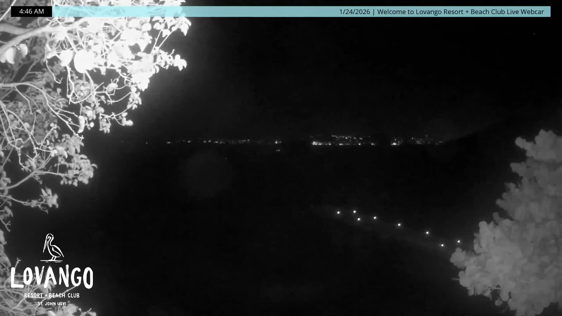 U.S Virgin Island, Lovango Cay Port Live Cam - Lovango Cay, Cruz Bay, St. John, United States Virgin Islands, USA