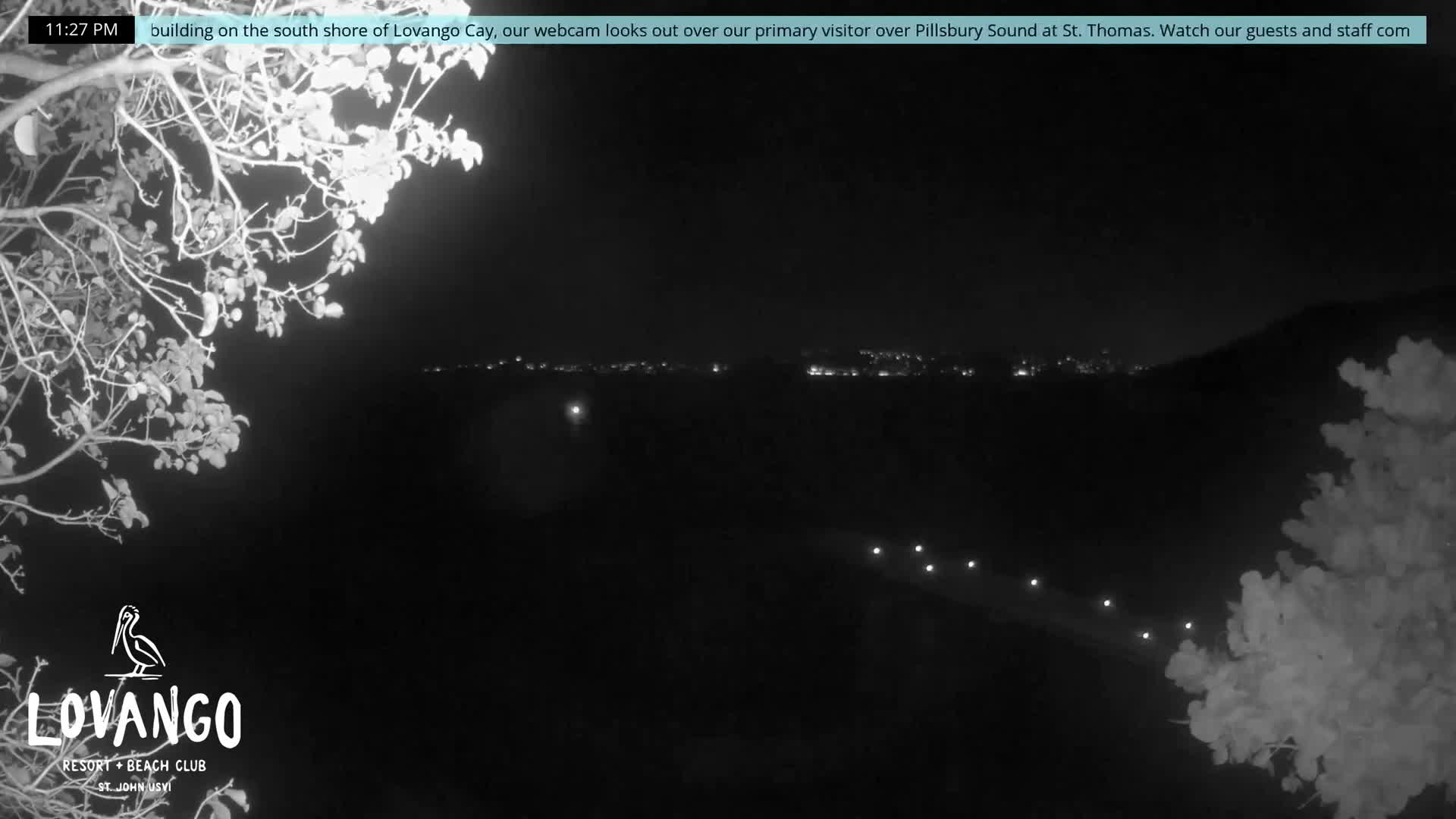 U.S Virgin Island, Lovango Cay Port Live Cam - Lovango Cay, Cruz Bay, St. John, United States Virgin Islands, USA