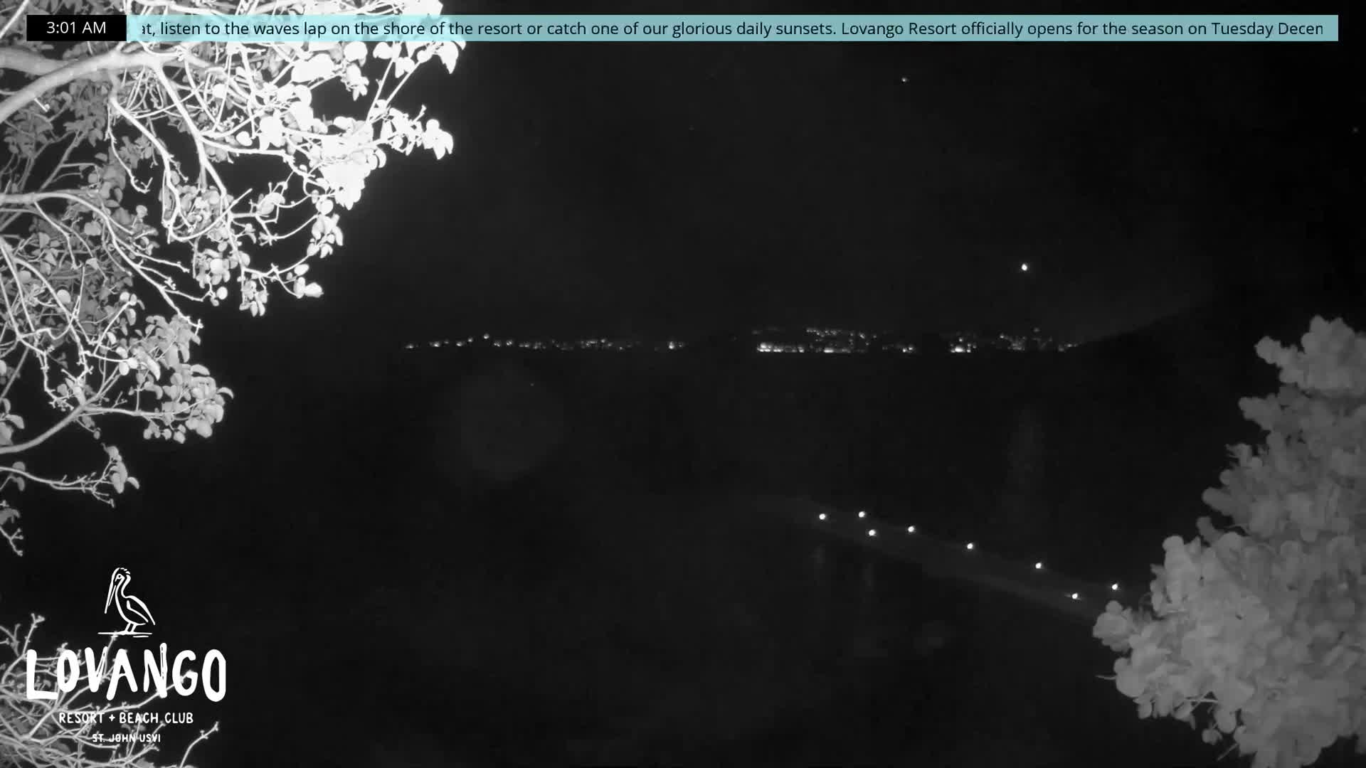 U.S Virgin Island, Lovango Cay Port Live Cam - Lovango Cay, Cruz Bay, St. John, United States Virgin Islands, USA