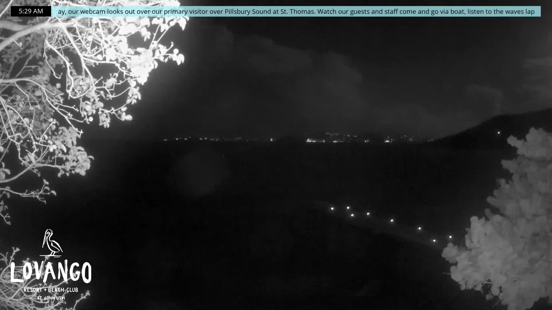 U.S Virgin Island, Lovango Cay Port Live Cam - Lovango Cay, Cruz Bay, St. John, United States Virgin Islands, USA
