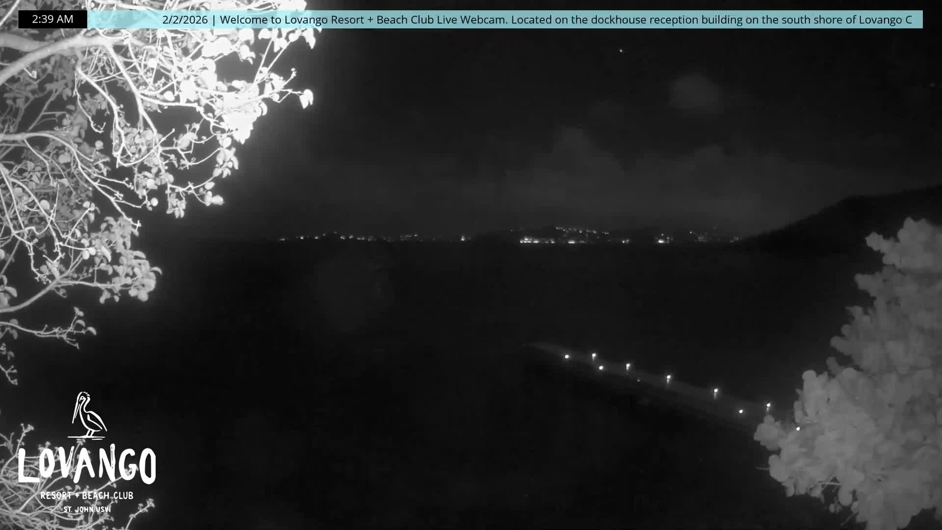 U.S Virgin Island, Lovango Cay Port Live Cam - Lovango Cay, Cruz Bay, St. John, United States Virgin Islands, USA