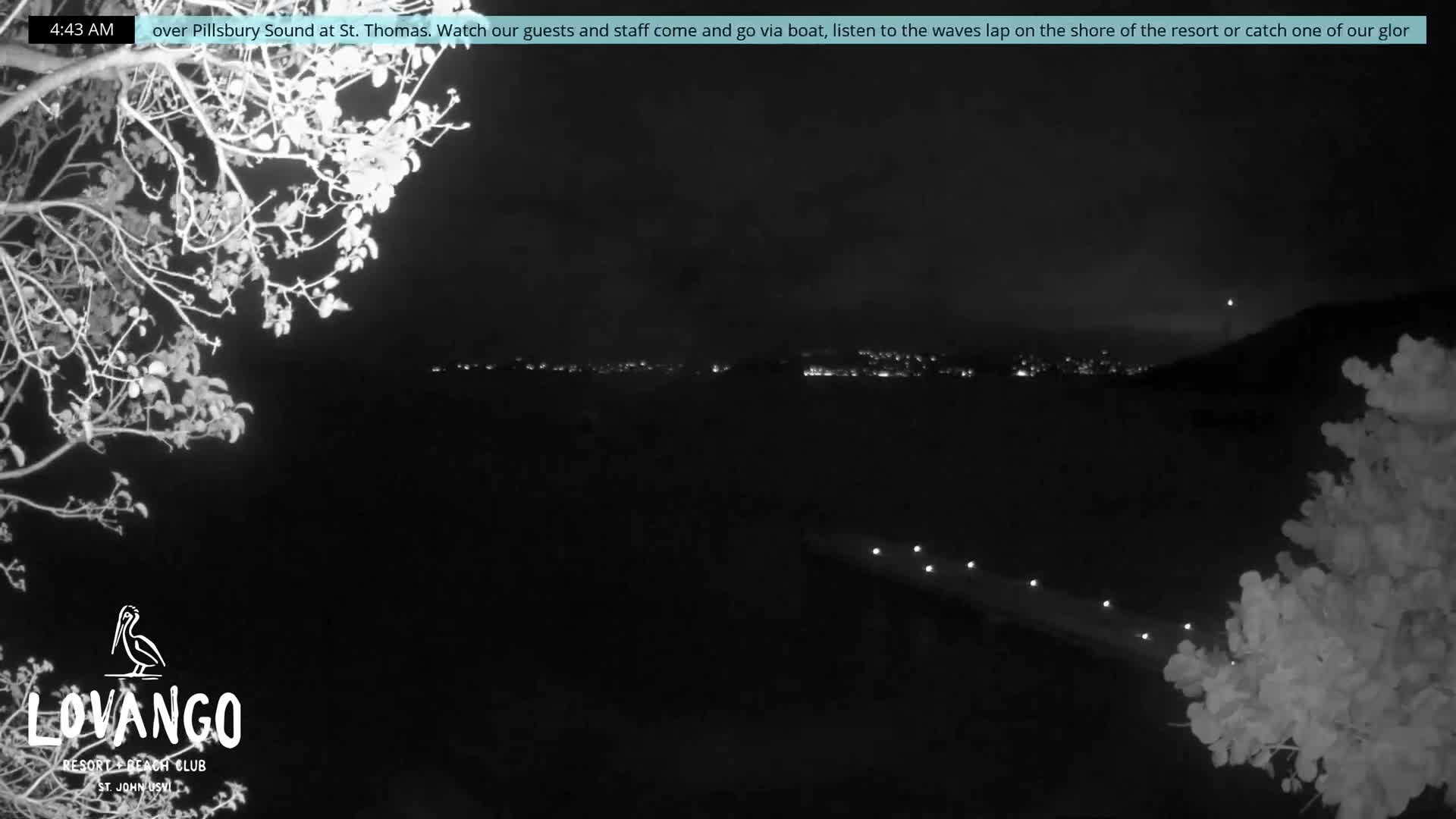 U.S Virgin Island, Lovango Cay Port Live Cam - Lovango Cay, Cruz Bay, St. John, United States Virgin Islands, USA