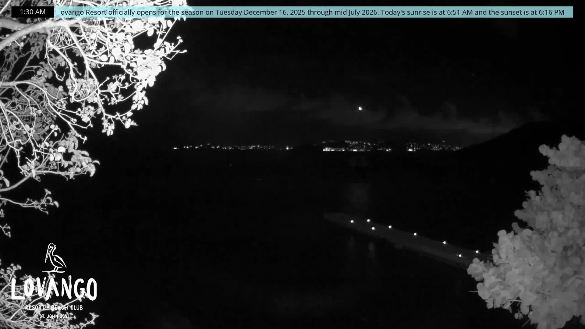 U.S Virgin Island, Lovango Cay Port Live Cam - Lovango Cay, Cruz Bay, St. John, United States Virgin Islands, USA