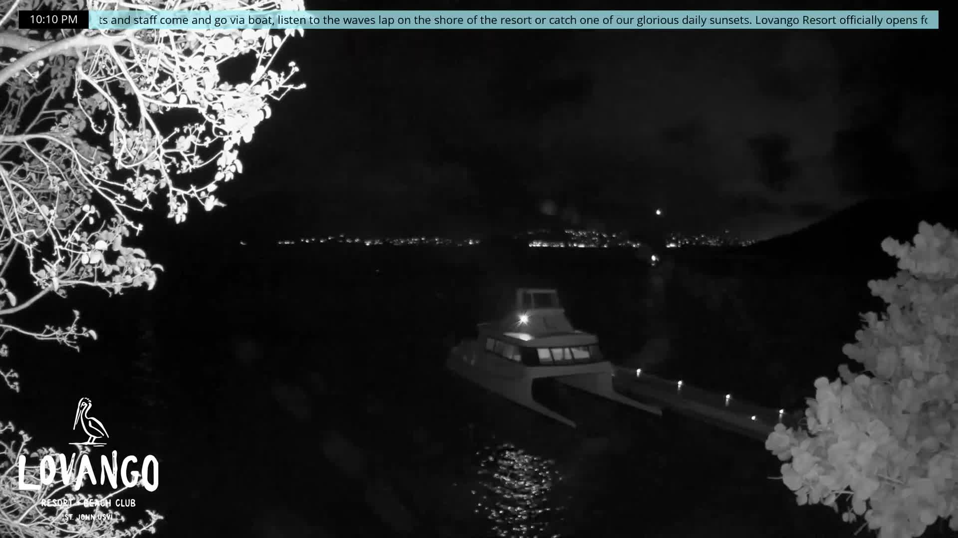 U.S Virgin Island, Lovango Cay Port Live Cam - Lovango Cay, Cruz Bay, St. John, United States Virgin Islands, USA