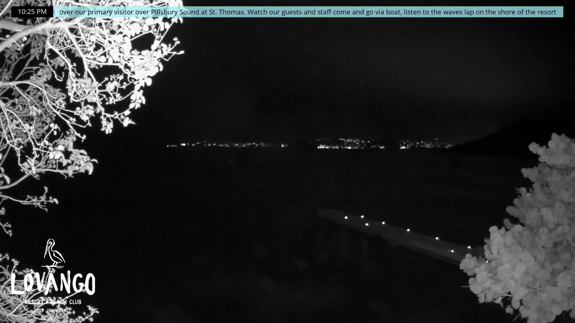 U.S Virgin Island, Lovango Cay Port Live Cam - Lovango Cay, Cruz Bay, St. John, United States Virgin Islands, USA