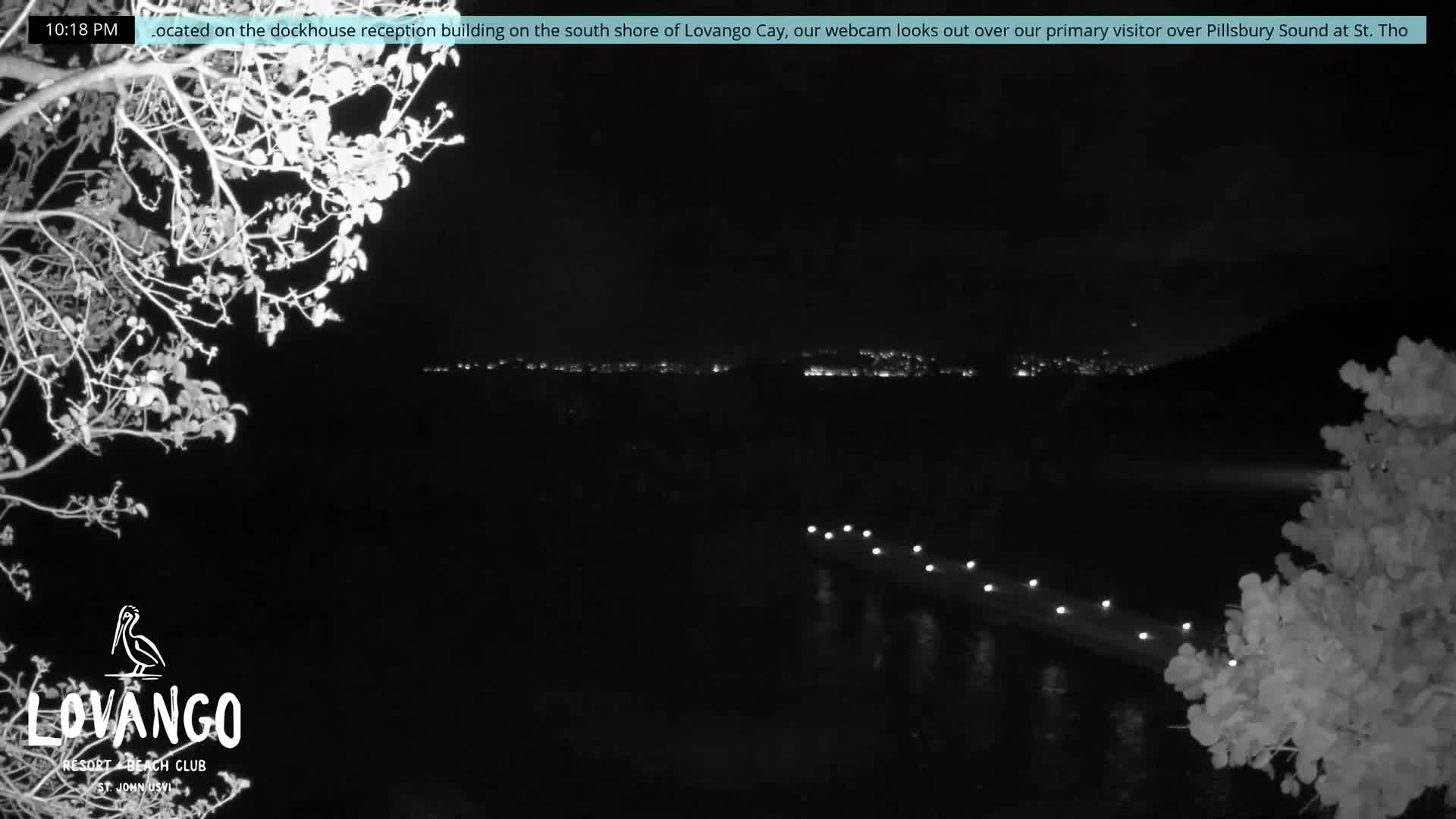 U.S Virgin Island, Lovango Cay Port Live Cam - Lovango Cay, Cruz Bay, St. John, United States Virgin Islands, USA