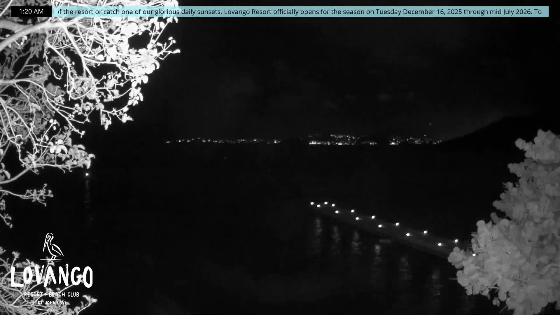 U.S Virgin Island, Lovango Cay Port Live Cam - Lovango Cay, Cruz Bay, St. John, United States Virgin Islands, USA