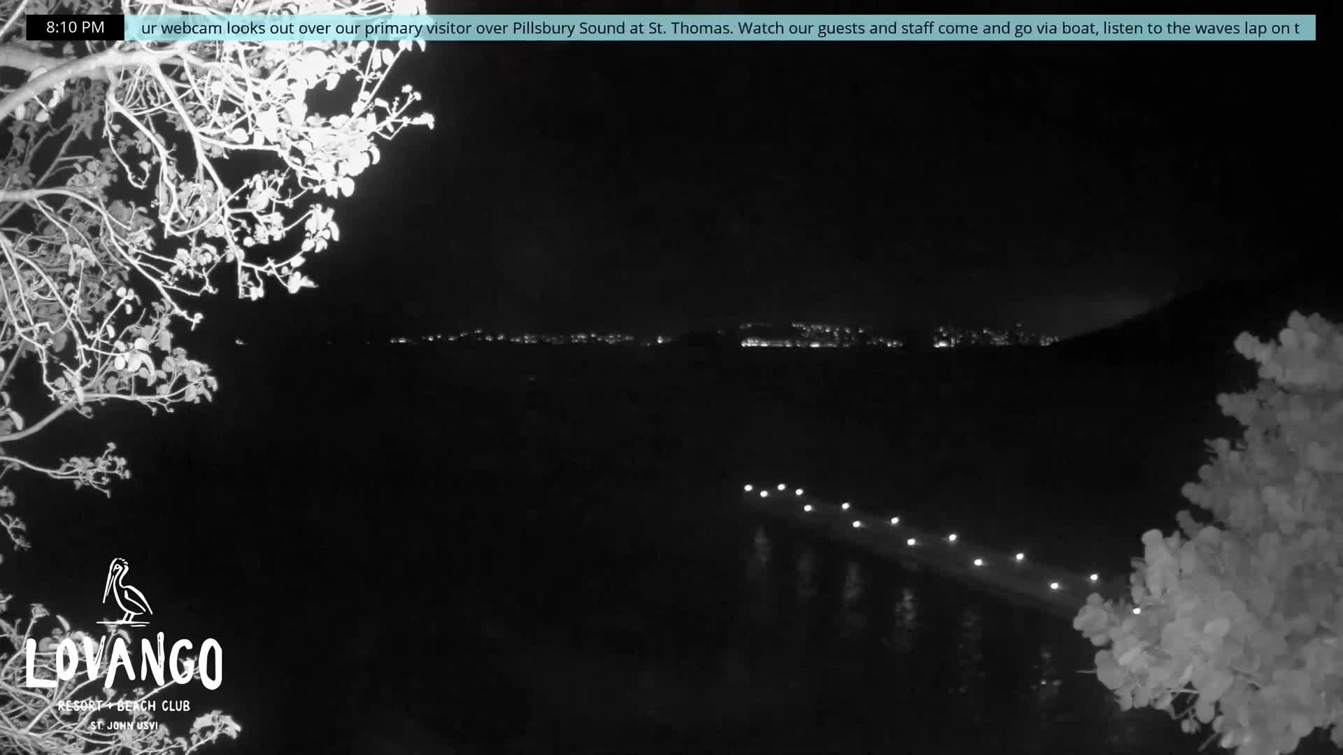 U.S Virgin Island, Lovango Cay Port Live Cam - Lovango Cay, Cruz Bay, St. John, United States Virgin Islands, USA