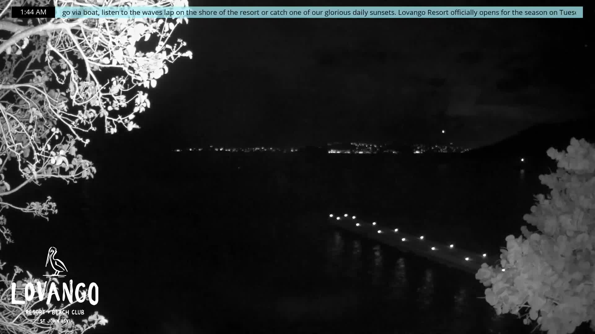 U.S Virgin Island, Lovango Cay Port Live Cam - Lovango Cay, Cruz Bay, St. John, United States Virgin Islands, USA