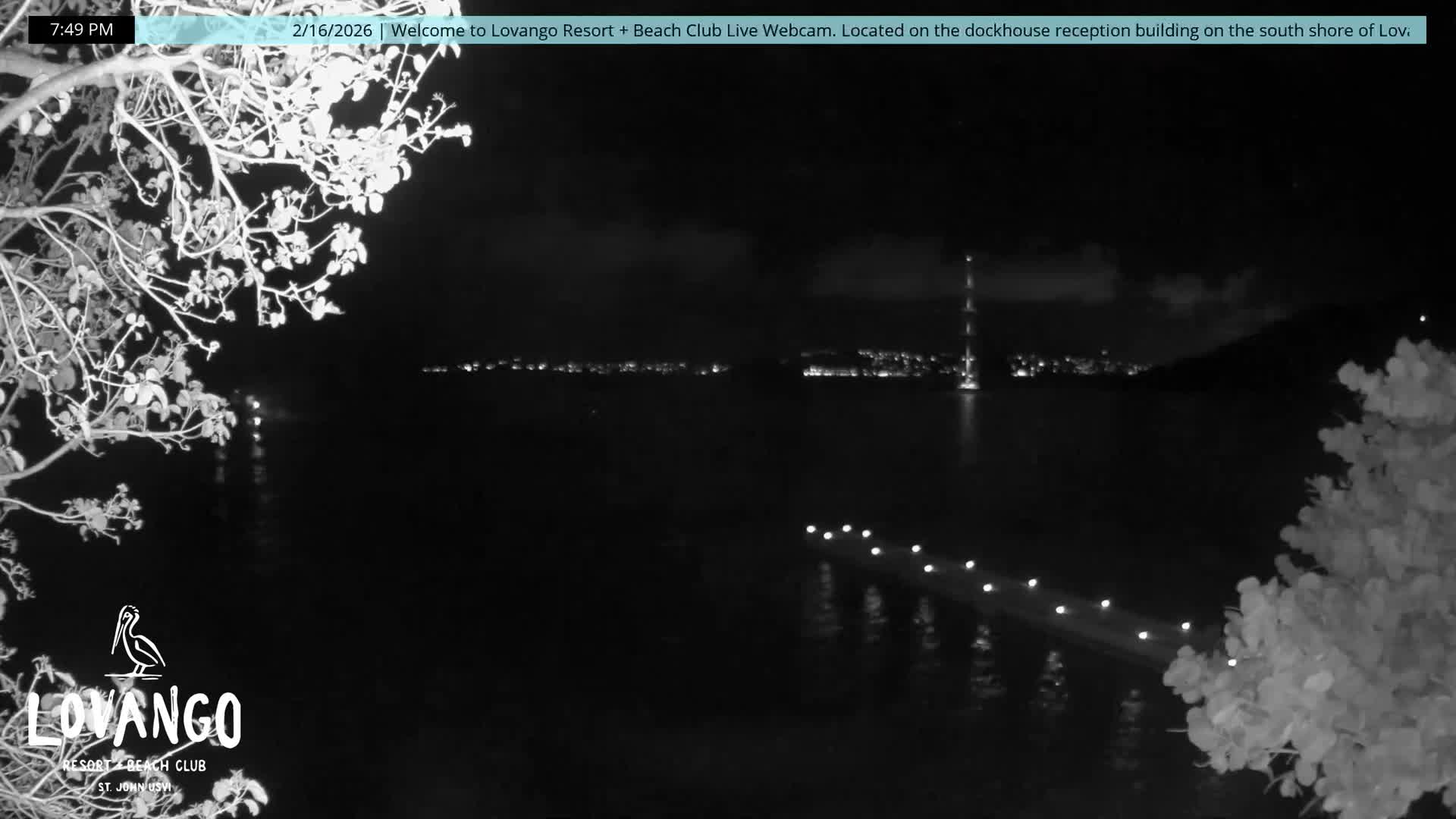 U.S Virgin Island, Lovango Cay Port Live Cam - Lovango Cay, Cruz Bay, St. John, United States Virgin Islands, USA