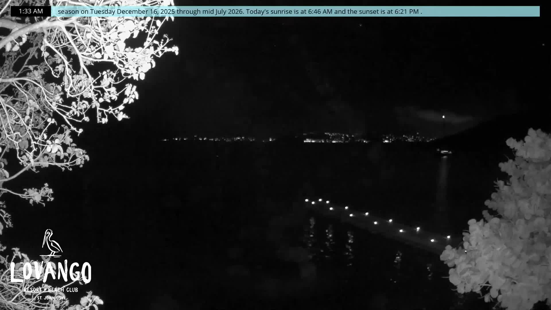 U.S Virgin Island, Lovango Cay Port Live Cam - Lovango Cay, Cruz Bay, St. John, United States Virgin Islands, USA