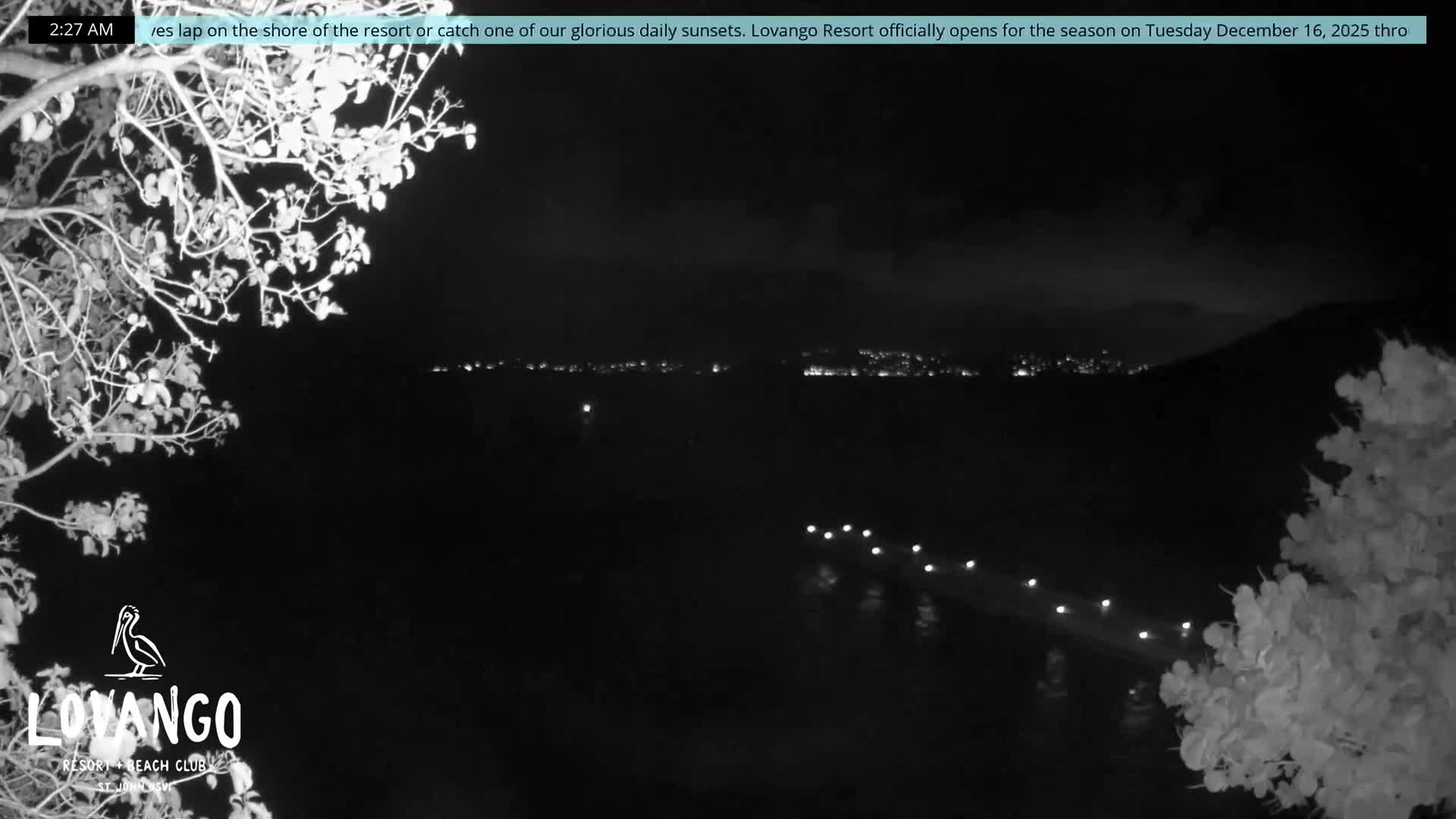 U.S Virgin Island, Lovango Cay Port Live Cam - Lovango Cay, Cruz Bay, St. John, United States Virgin Islands, USA