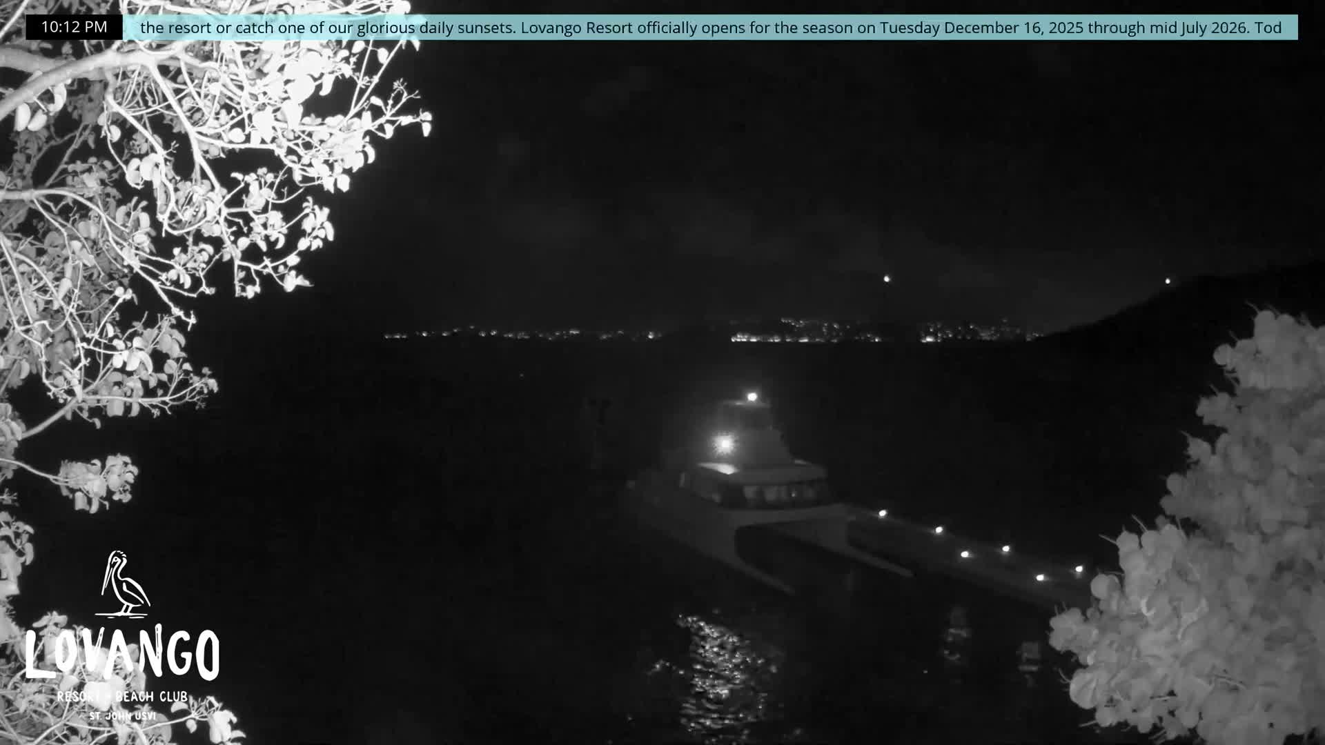 U.S Virgin Island, Lovango Cay Port Live Cam - Lovango Cay, Cruz Bay, St. John, United States Virgin Islands, USA