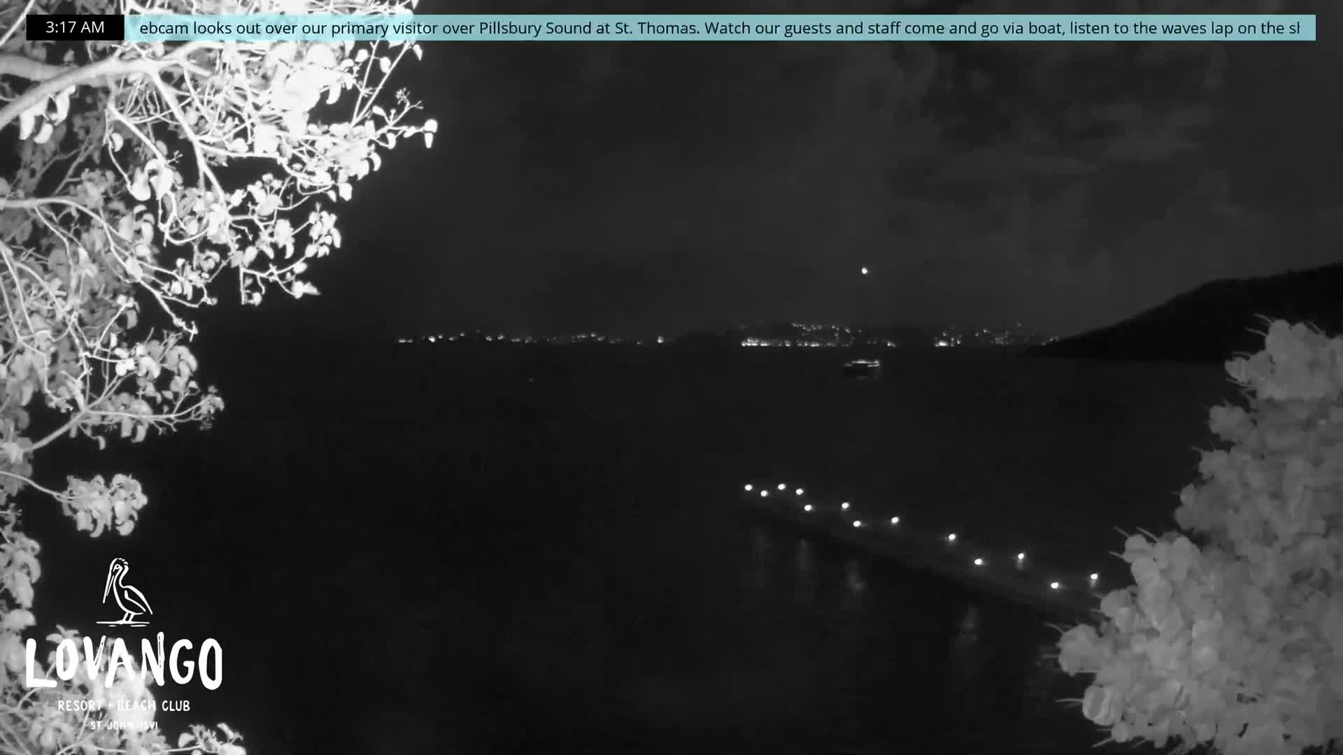 U.S Virgin Island, Lovango Cay Port Live Cam - Lovango Cay, Cruz Bay, St. John, United States Virgin Islands, USA