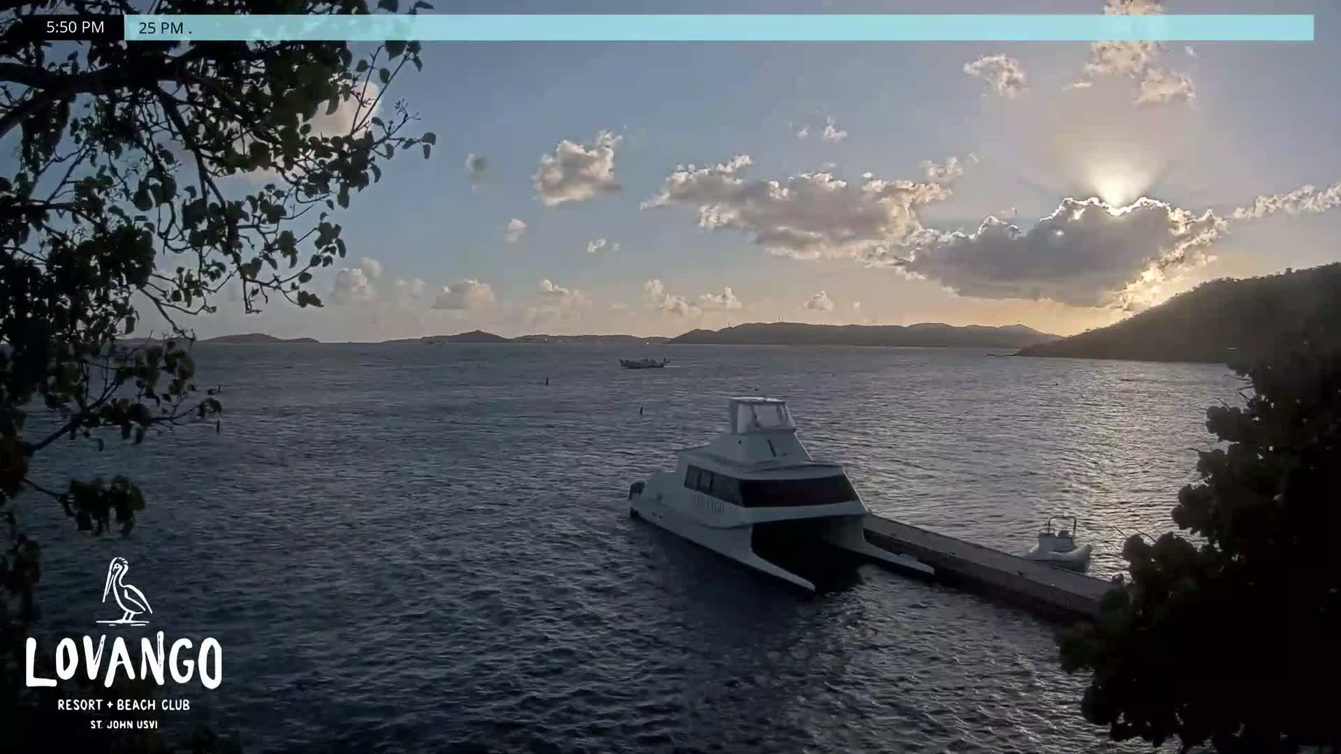 U.S Virgin Island, Lovango Cay Port Live Cam - Lovango Cay, Cruz Bay, St. John, United States Virgin Islands, USA