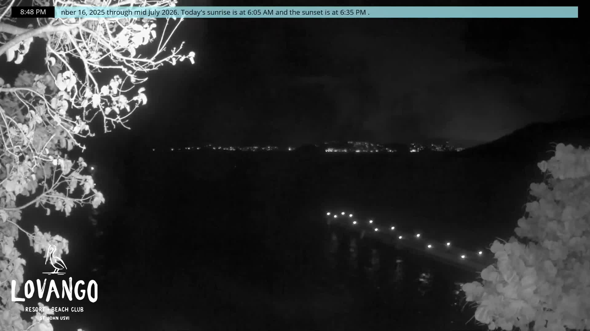 U.S Virgin Island, Lovango Cay Port Live Cam - Lovango Cay, Cruz Bay, St. John, United States Virgin Islands, USA