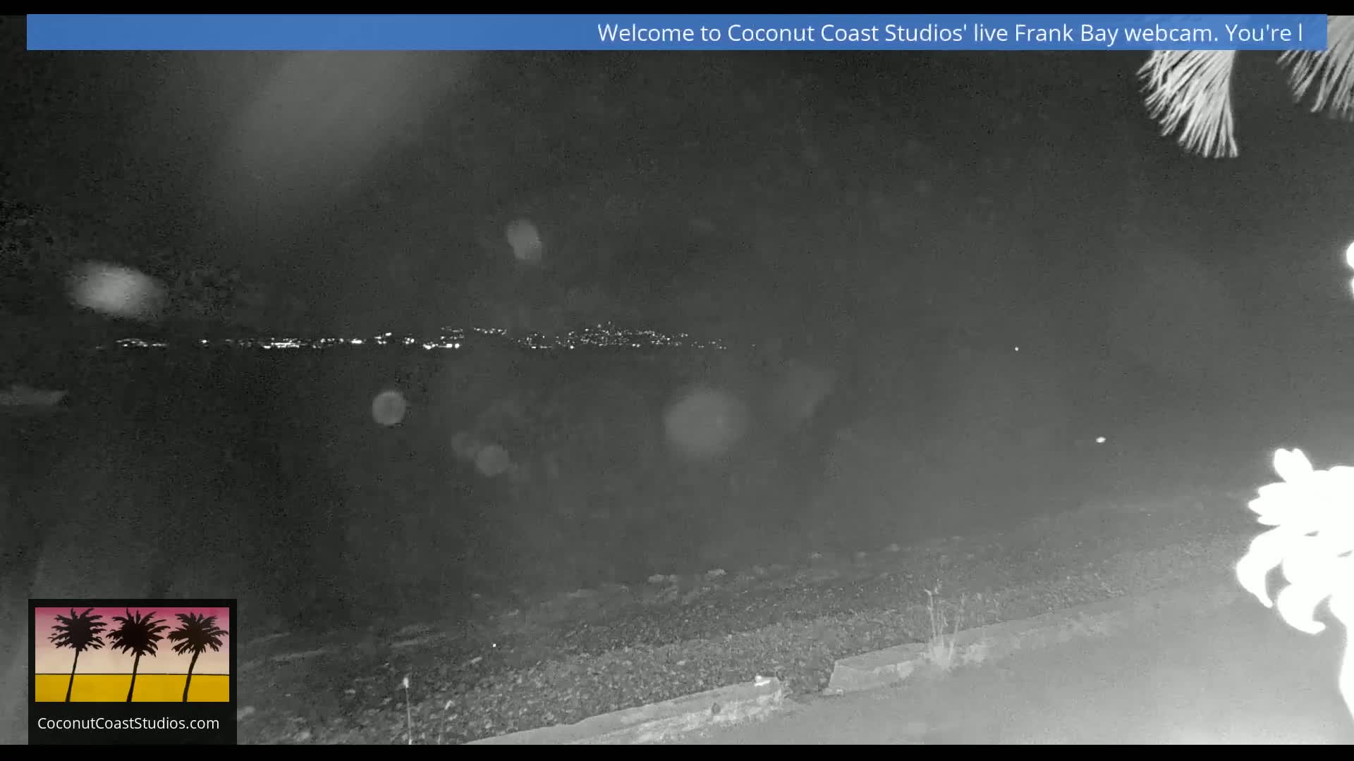 St. John, Frank Bay, Steven Cay & St. Thomas  View  Live Cam - Cruz Bay, St. John, United States Virgin Islands, USA